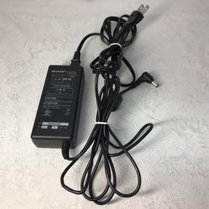 ♪♪SHARP／シャープ ノートPC用 ACアダプター EA-RJ2V　 中古品　≫♪