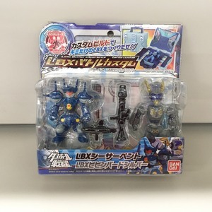 □BANDAI　LBXバトルカスタム「LBXシーサーペント・LBXビビンバードシルバー」　/店舗引下・未開封保管品　Π□