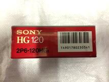 □SONY　8ミリビデオ用HGテープ(120分)2本パック　P6-120HG/未使用未開封品　δ□_画像2