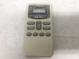 ♪♪HITACHI/エアコン　リモコン RAR-1M1 6409 　中古品　≫♪