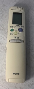 ♪♪SANYO /サンヨー　エアコン用　リモコン　RCS-SN1　 中古品　≫♪