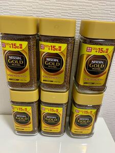 6本ネスカフェゴールドブレンド(120g+15g)