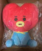 BTS 防弾少年団 BT21公式グッズ LINEフレンズ BASIC ベビー ぬいぐるみ Lサイズ TATA テヒョン キムテヒョン テテ V_画像6