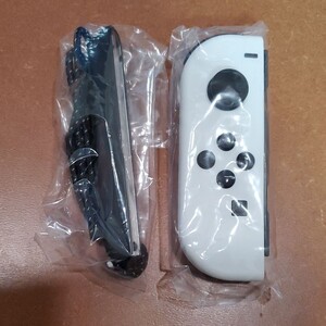 Nintendo Switch 有機el ジョイコン ホワイト L ストラップ