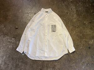 COMME des GARCONS HOMME PLUS AD1992 プリント デザイン シャツ コムデギャルソンオムプリュス 90s 1990s PB-050040