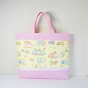 すみっコぐらし★レッスンバッグ★大人気最新柄★(名前刺繍サービス!)B