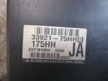 ■アルトラパン HE21S エンジンコンピューター 33921-75HH0 テストOK 100008Km カラーNo.Z7T K6A 4CAT CBA-HE21S-NBFD5■_画像2