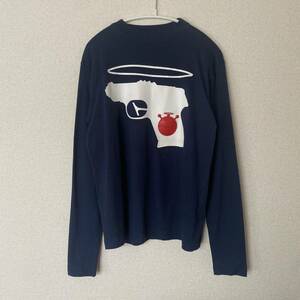 AW97 w< ピストル パクパクくん ロングスリーブ Tシャツ　walter van beirendonck