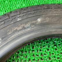 6-151K　DUNLOP　ダンロップ　K498　3.00-12　バイク用　タイヤ　中古　部品　バイク_画像4