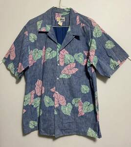 70s reyn spooner レインスプーナー　半袖シャツ　アロハシャツ　サイズ　XL vintage HAWAII ハワイ　アメリカ　USA