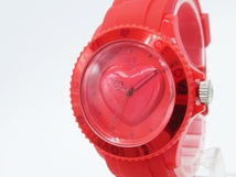 アイスウォッチ レディース腕時計 Ice Watch Ice-Love collection レッド 43mm LO.RD.U.S.10 訳あり特価品 送料無料_画像7