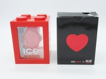 アイスウォッチ レディース腕時計 Ice Watch Ice-Love collection レッド 43mm LO.RD.U.S.10 訳あり特価品 送料無料_画像10