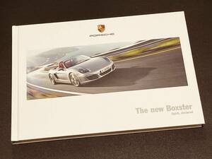 ◆◆◆『新品』PORSCHE ポルシェ 981型 ボクスター◆◆日本語版 厚口カタログ 2012年2月発行◆◆◆