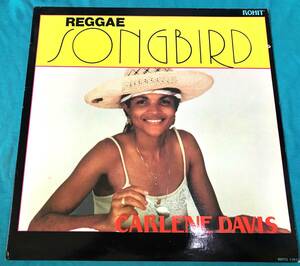 LP●Carlene Davis / Reggae Songbird USオリジナル盤RRTG7703 「Brown Eyes Blue」ラバーズ・カバー オルガンバー