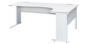 Плоский письменный стол L-образный стол L-образный стол L-образный стол Офисный стол Офисный стол Стальной стол Belfino FN Столешница 2 цвета Корпус 2 цвета Новый