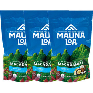 ハワイのお土産を行ったつもりで。。 定番マカデミアチョコ　マウナロア ミルクチョコレート マカデミアナッツ 113g x 3個セット