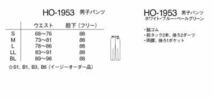 ナガイレーベン HO1953 看護衣 男子パンツ ブルー BL 股下74cm 新品未使用_画像3