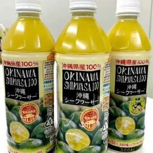 沖縄産シークワーサー丸ごと果汁 500ml ×3本
