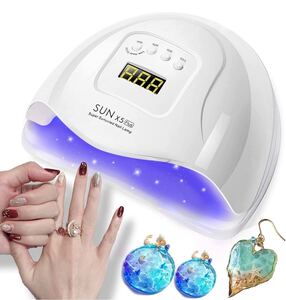 UVライト レジン用 硬化ライト ネイルライト 80W