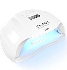 ネイル硬化ライト 54w LEDネイルドライヤー 無痛モード機能付き
