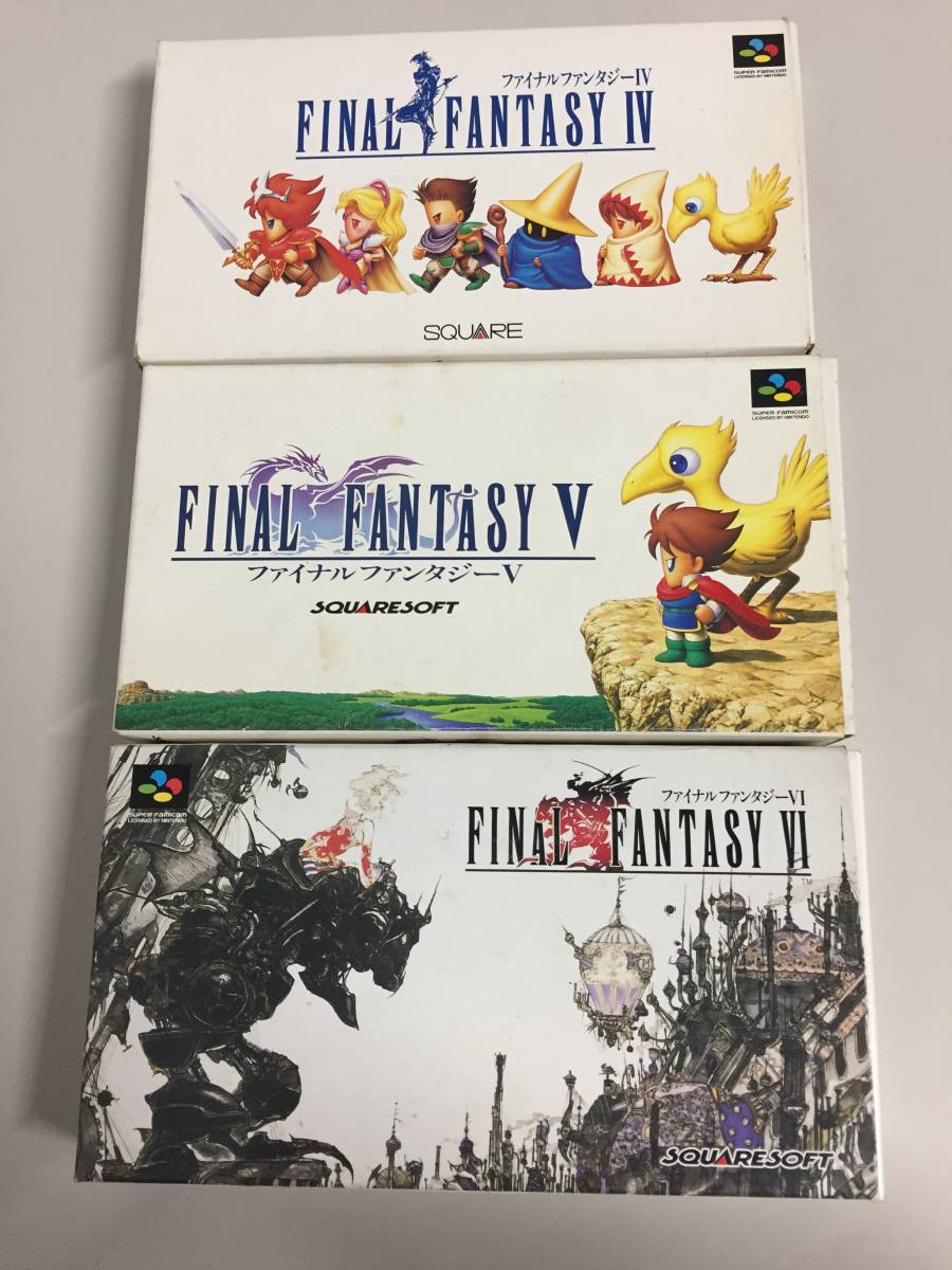 お買得!】 ファイナルファンタジーIII IV VIセット cominox.com.mx