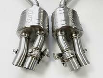 ☆稀少品☆美品☆APR CATBACK EXHAUST SYSTEM AUDI RS6/RS7 4.0 TFSI C7 アウディ キャタバック マフラー _画像6