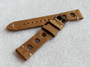 [ new goods ] wristwatch leather belt hole design Vintage Brown 