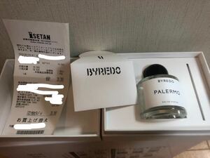 【極美品】BYREDO PALERMO バイレード　パレルモ　オードパルファン 香水 50ml フランス製