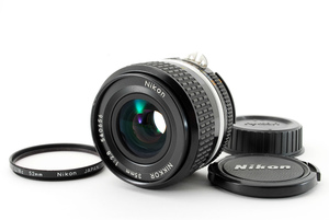 Nikon ニコン AIS Ai-S 35mm f/2.8 単焦点 広角レンズ MF レンズ 【動作保証あり】