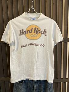 Hanes ヘインズ 80's-90's半袖Tシャツ ハードロックカフェ USA製