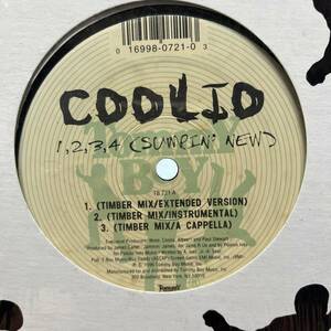 ◆ Coolio 1, 2, 3, 4 (Sumpin' New) (Timber Mix Extended Clean Version)◆12inch US盤