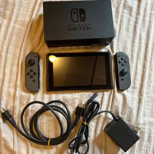 Nintendo Switch ニンテンドースイッチ 任天堂 グレー 本体 任天堂Switch 任天堂スイッチ