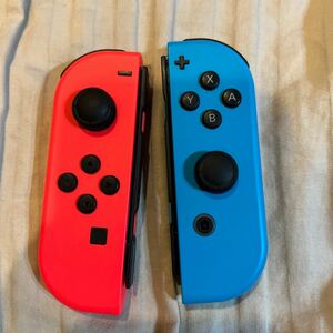 ジョイコン Joy-Con ネオンレッド ネオンブルー ニンテンドースイッチ Nintendo Switch コントローラー