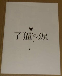 『子猫の涙』プレスシート・B５/武田真治、藤本七海、広末涼子