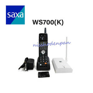 【中古】WS700(K) SAXA/サクサ プラティア PLATIA コードレス電話機 【ビジネスホン 業務用 電話機 本体】
