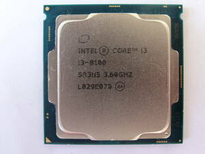 ★Intel / CPU Core i3-8100 3.60GHz 起動確認済★