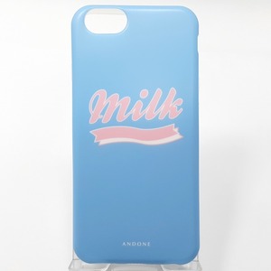 BGM iPhone 6 6s アイフォン Milk ミルク ブルー スマホケース BP-A0685　