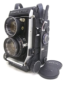 e8267 Mamiya C330 Professional Mamiya lens exchange type twin-lens reflex film camera shutter OK