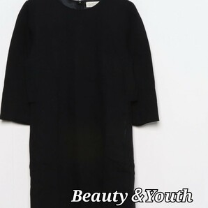 BEAUTY&YOUTH UNITEDARROWS　7分袖ワンピース　レディース