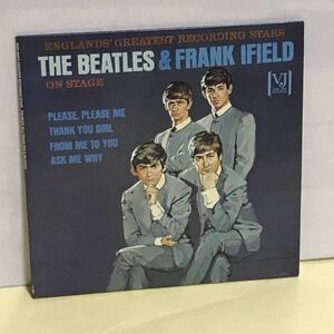 US盤 紙ジャケ THE BEATLES & FRANK IFILD ON STAGE (VJLP-1085) ●コレクターズ アイテム