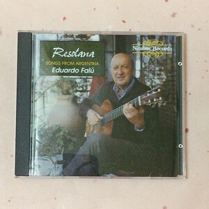 エドゥアルド・ファルー Resolana: Songs from Argentina　インポート　CD★★