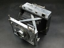 【z15557】MINOLTA ミノルタ AUTO PRESS フィルムカメラ 蛇腹カメラ レンズ patents-nippon Promar Anastigmat Nippon 1:3.5 f=105mm _画像9