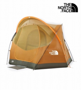1円~!売切!【正規新品】THE NORTH FACE◆HOMESTEAD SUPER DOME 4 TENT テント US限定 アウトドア キャンプ(4人用)オレンジ 緑 190308-175