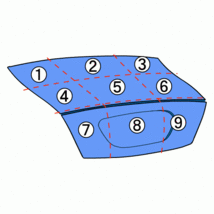 クラウン DBA-GRS202 トランクリッド_画像6