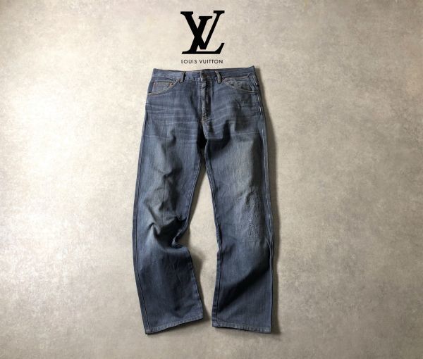 LOUIS VUITTON◇ストレートパンツ/30/デニム/NVY golf-gakkai.jp