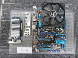 Ｆ238 ASUS P8P67 LE マザーボード&EN210 SILENT ビデオカード　ＣＰＵ，メモリ付き　　　　