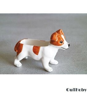 ラッセルテリア 小物入れ 置物 インテリア 飾り ラッセル テリア 犬 いぬ イヌ 収納 かわいい ジュエリー ホルダー アクセサリー トレイ