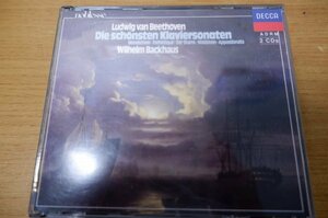 に5-075＜CD/2枚組＞「ベートーヴェン:ピアノ・ソナタ」ヴィルヘルム・バックハウス