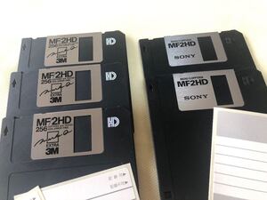 フロッピーディスク SONY 3M 3.5インチフロッピーディスク MF2HD 5枚セット