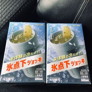 ◆お買得2個セット◆氷点下ジョッキ ON℃ZONE (オンドゾーン) 600ml シルバー